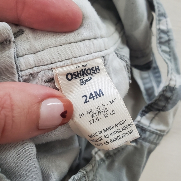 Oshkosh camo shortalls 24 months - Picture 5 of 6